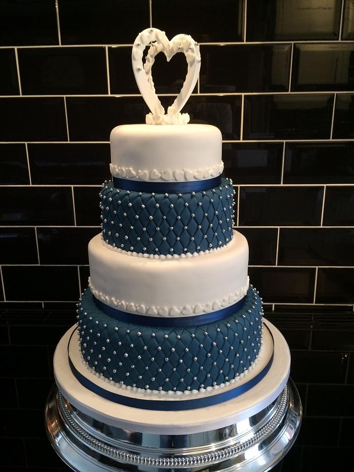 Our latest wedding cake 