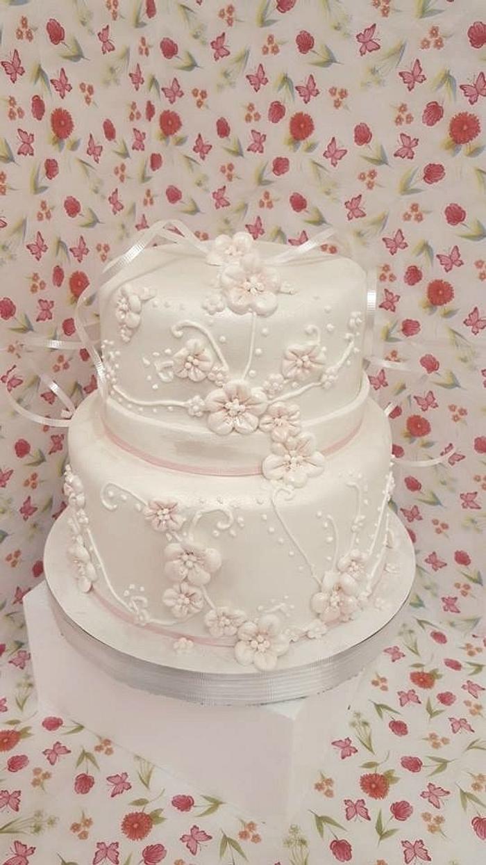 Blossom Wedding Cake