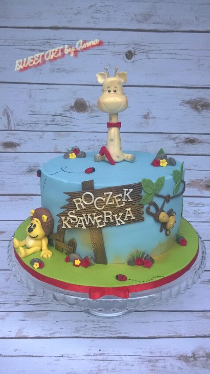 Safari cake 