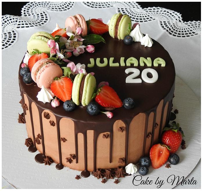 Drip cake for Juliana