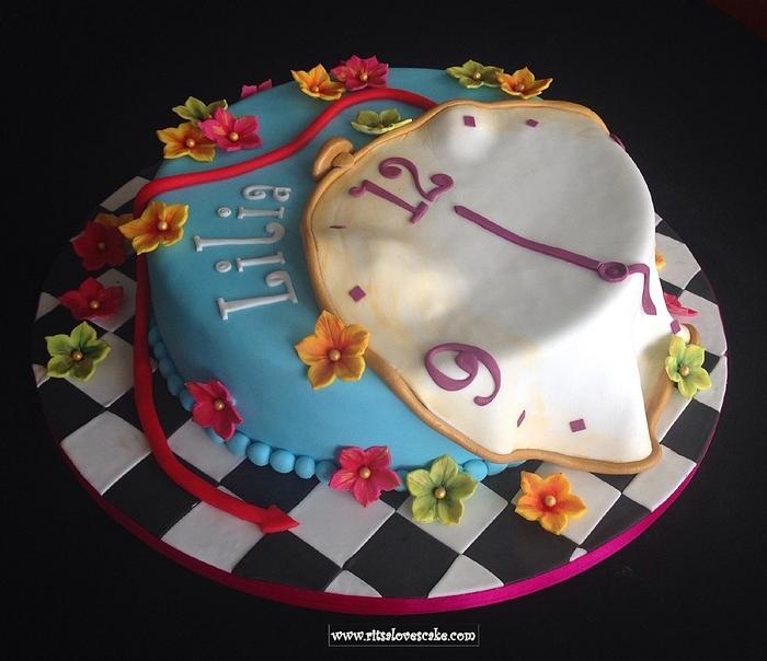 Clocktail cake