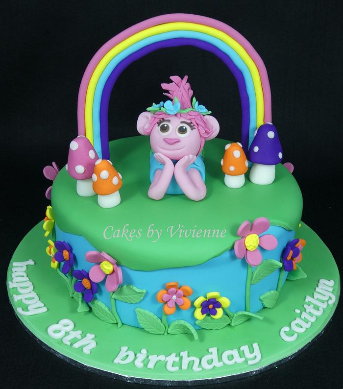 Princess Poppy Birthday Cake