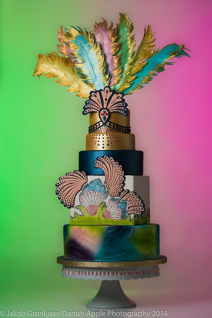NEC Cake International 2014 - Samba Queen Cake - Gold Award