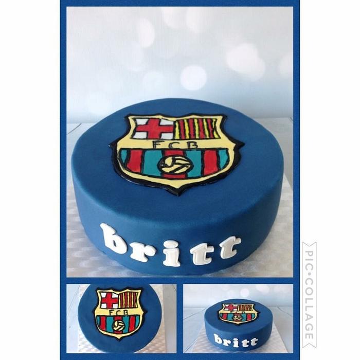 Barcelona cake