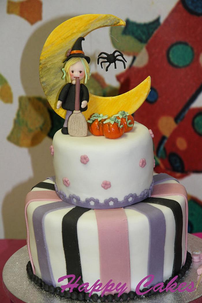 The cake for my little witch Lucrezia
