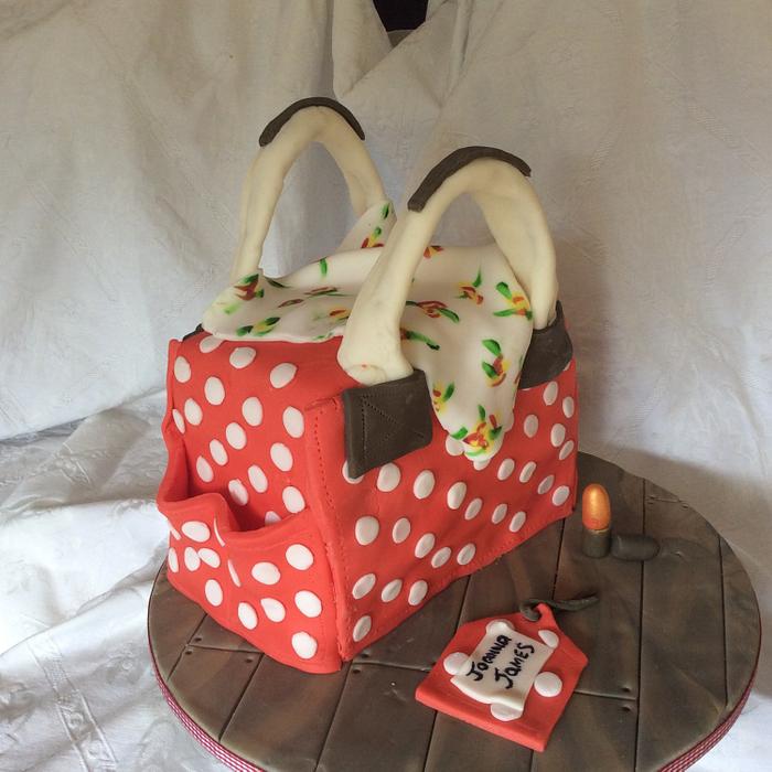 Cath Kidston inspired 30th birthday cake 