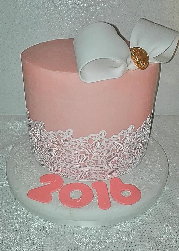 New year cake 