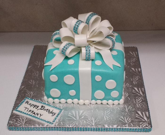 Tiffany Present cake
