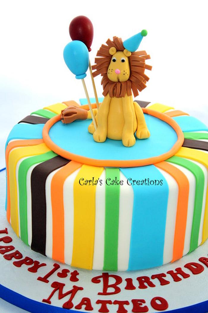 Lion King Theme Cake for the 2nd Birthday Party... . . #lionking #themecake  #customizedcake #fondantlion #fondanttopper #freehandpainting… | Instagram