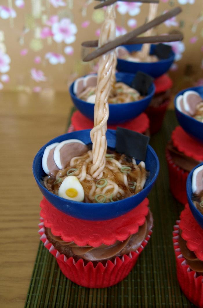 Japanese Food Cupcakes