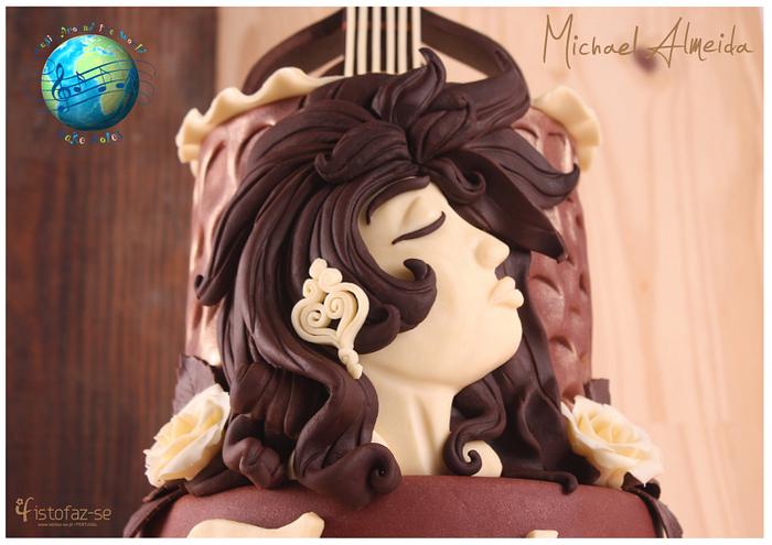 Fado in Chocolate - Music Around the World (Cake Notes) Collaboration