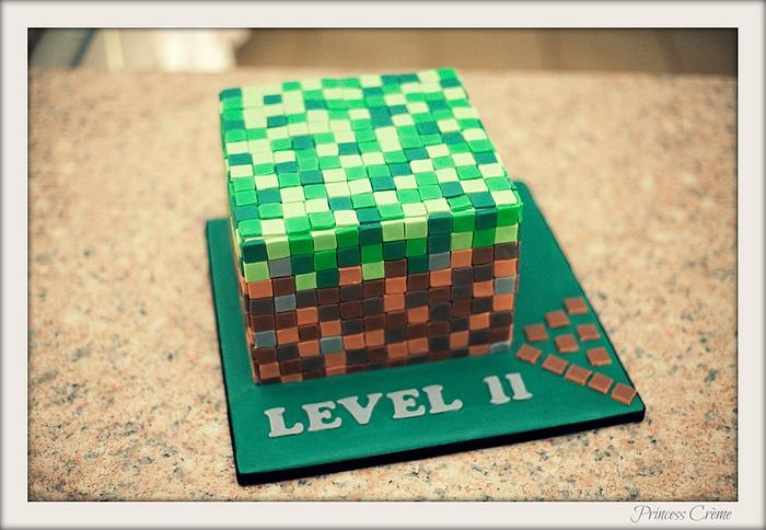 Minecraft Cake