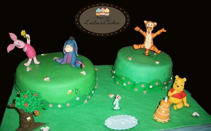 winnie the pooh cake 