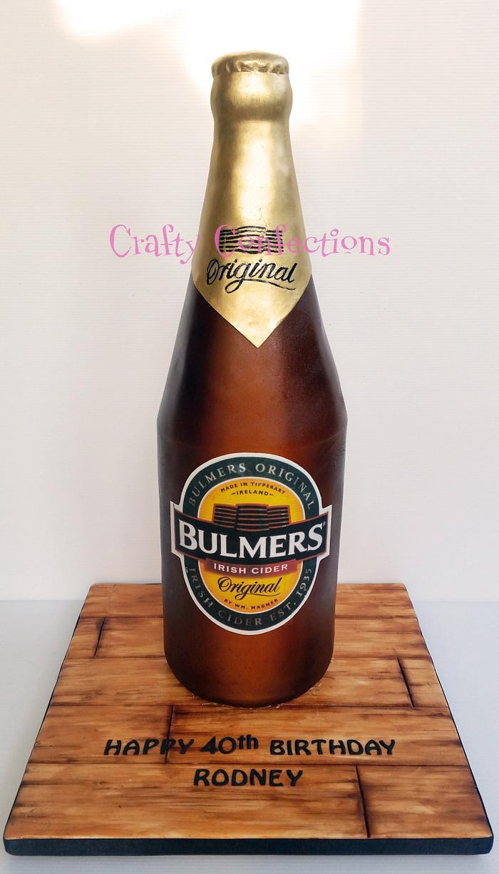Bulmers Irish Cider cake