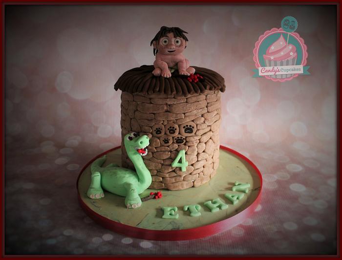 Good Dinosaur cake