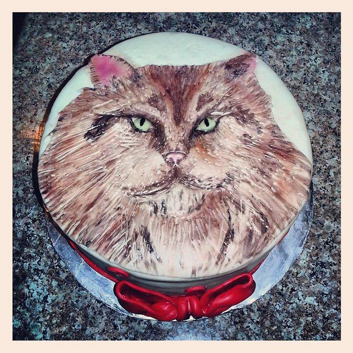 Furry Kitty Cake
