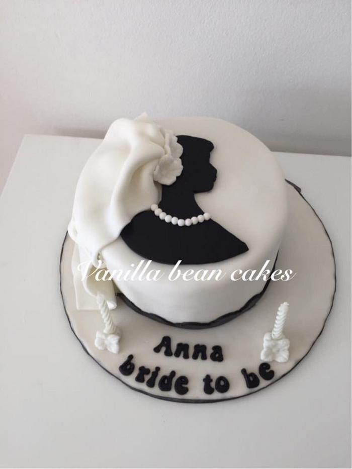 Bride to be cake