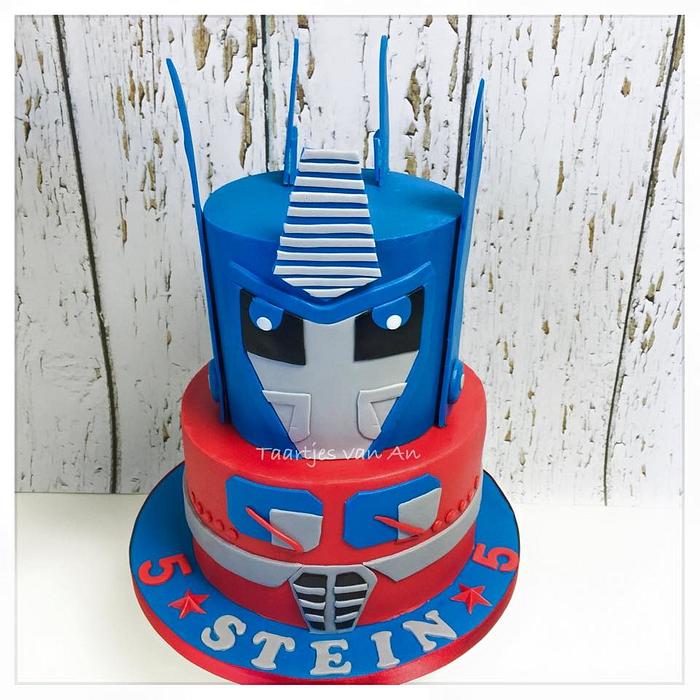 Transformers cake and cookies