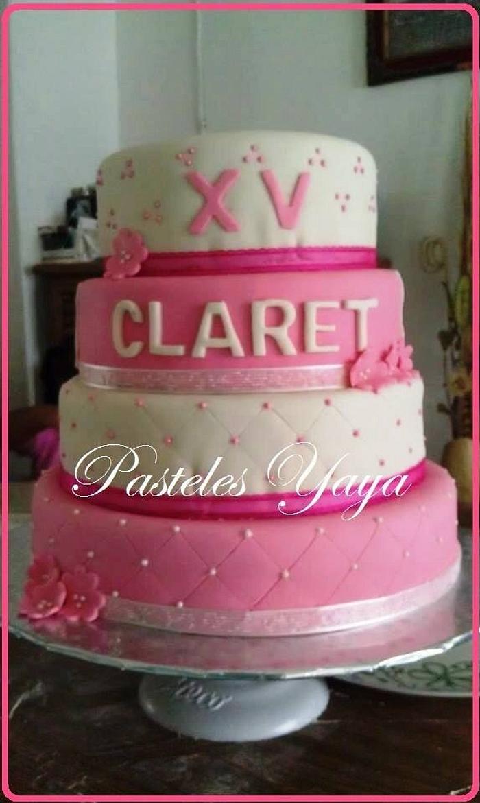 15th Birthday cake