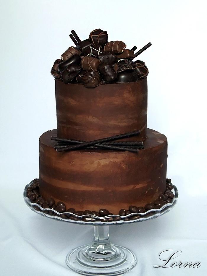 Chocolate cake..