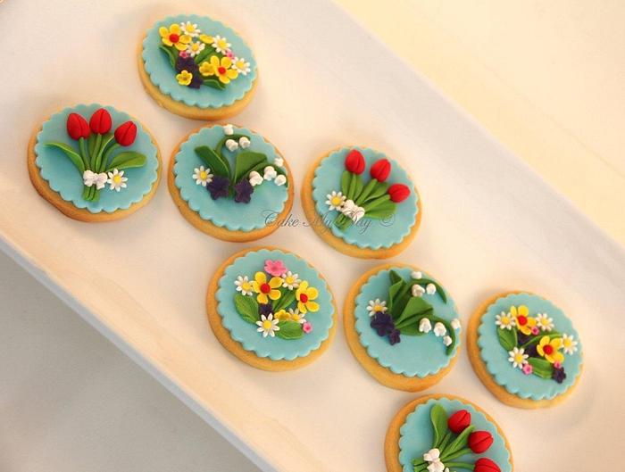 Springtime cookies