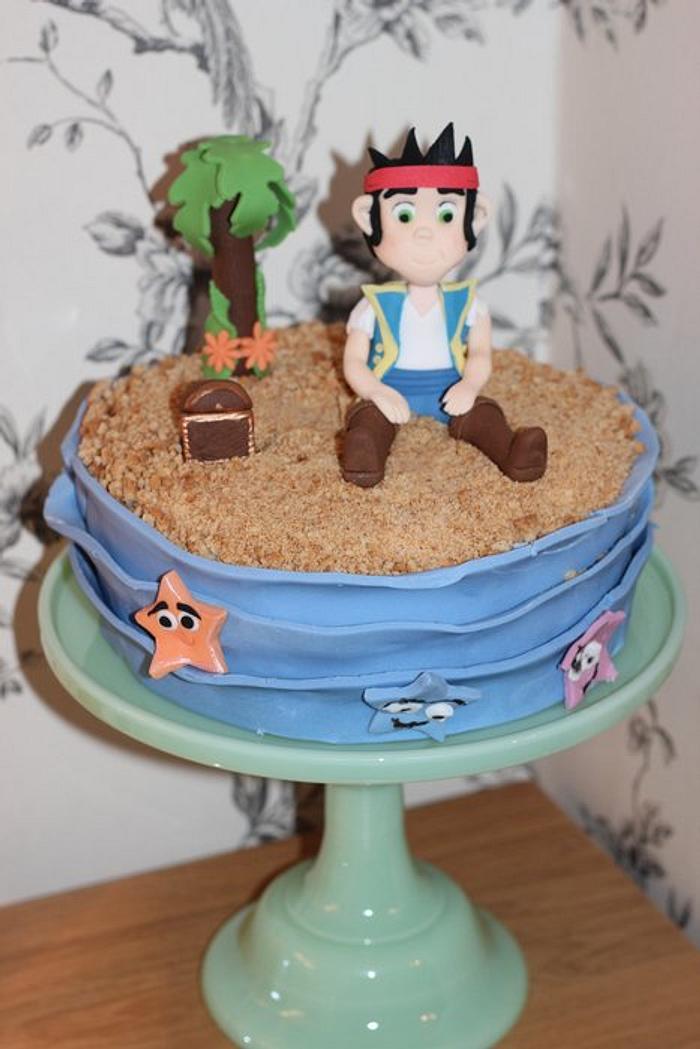 Jake & the Neverland Pirates Cake