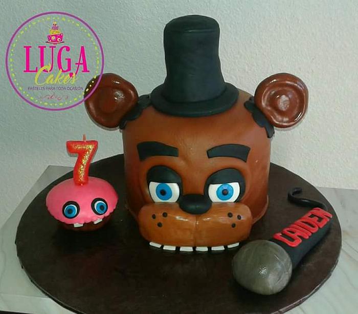 Five nights at Freddy's cake