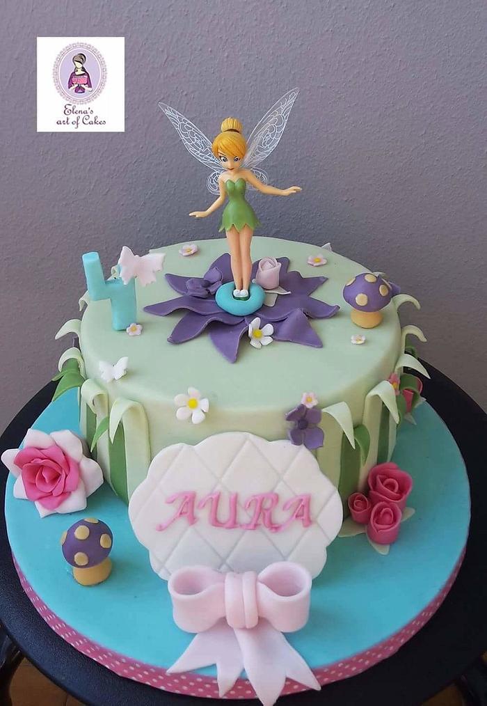 Tinkerbell cake