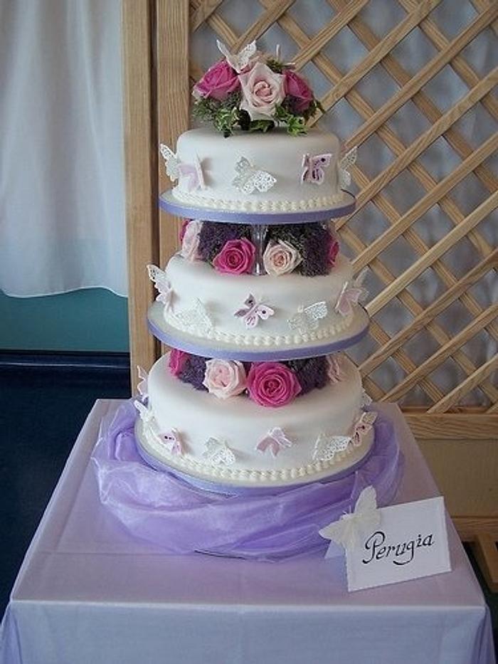 My First cake My Wedding Cake