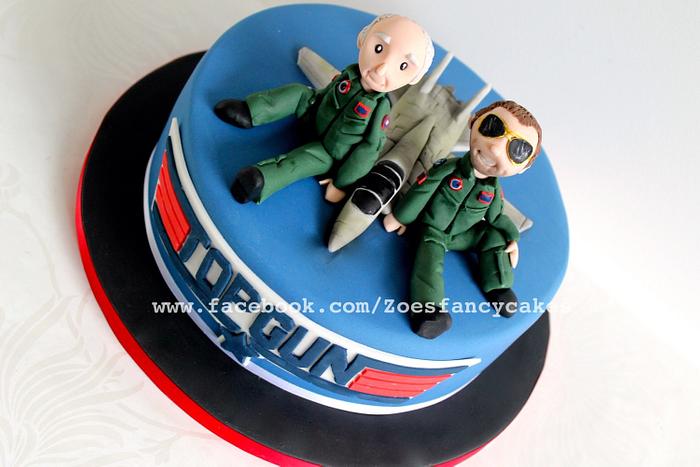 Top Gun Birthday cake