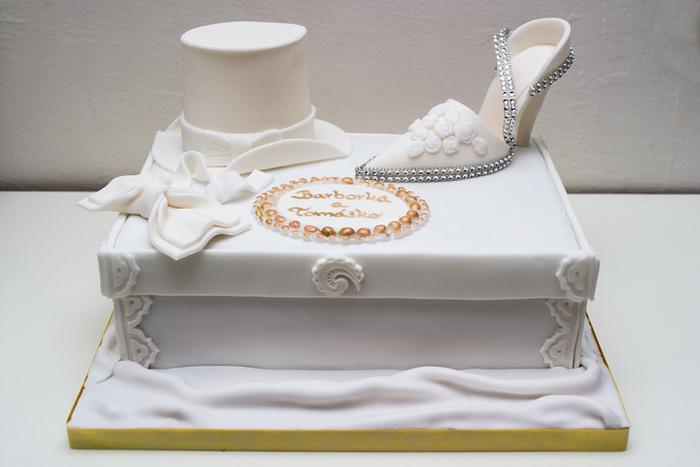 Wedding cake box