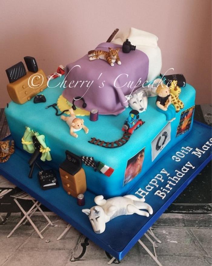 "This Is Your Life" Cake