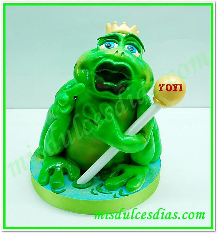 frog prince cake