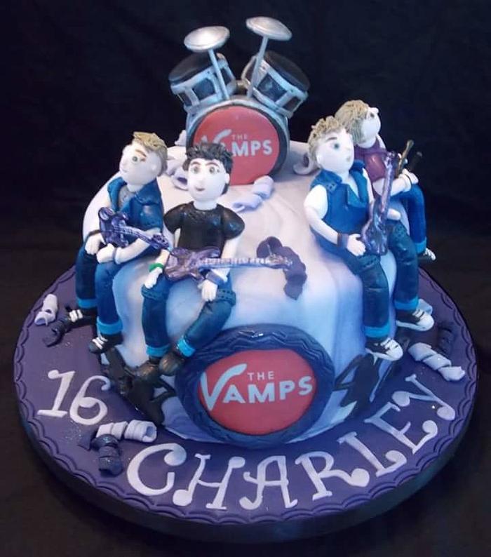 The Vamps cake