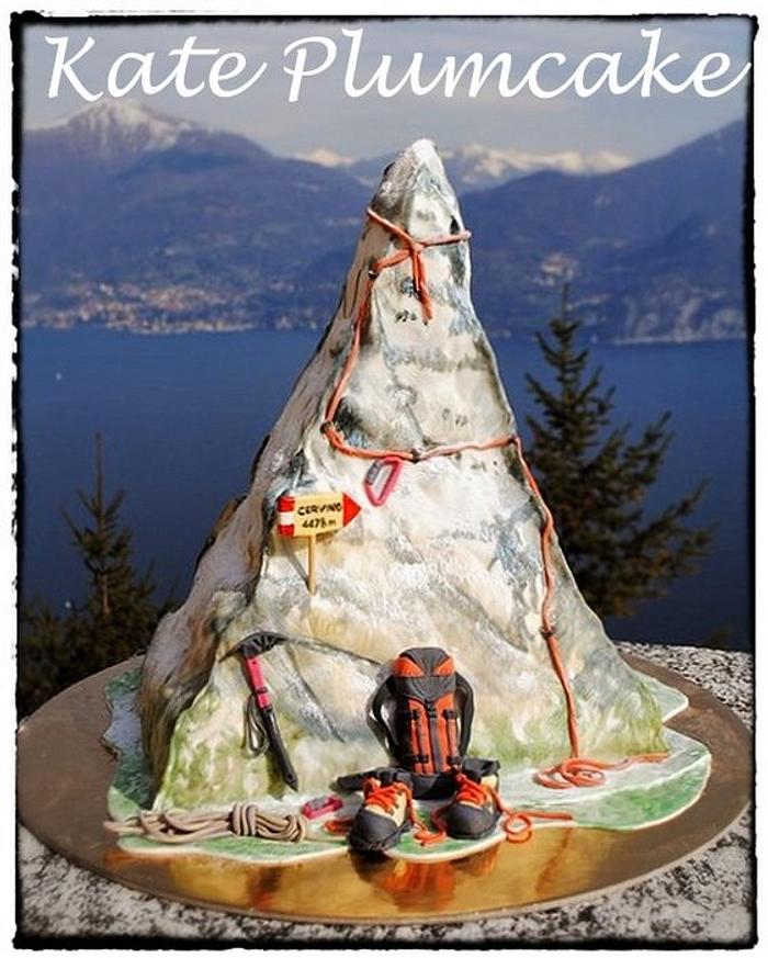 The Matterhorn cake