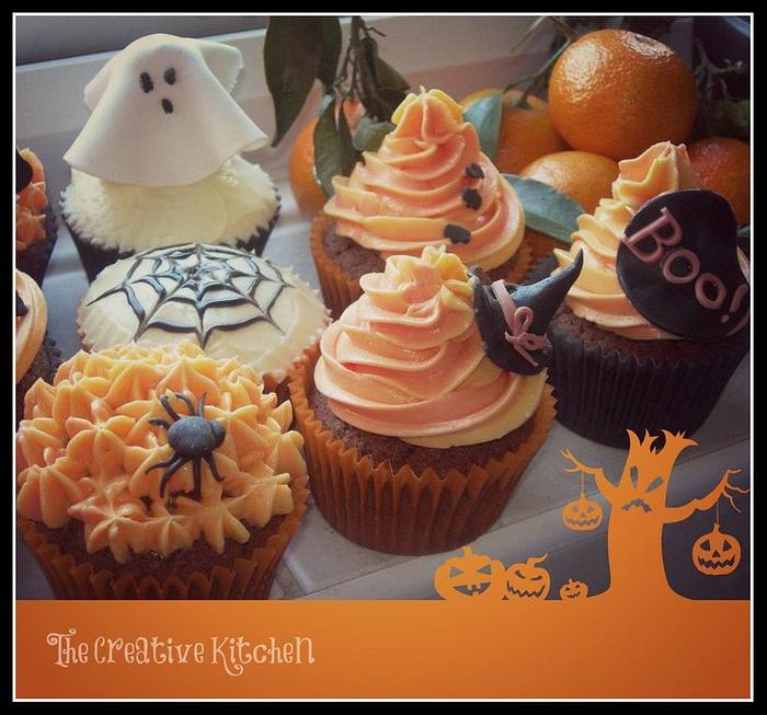 Boo!! Halloween Cupcakes