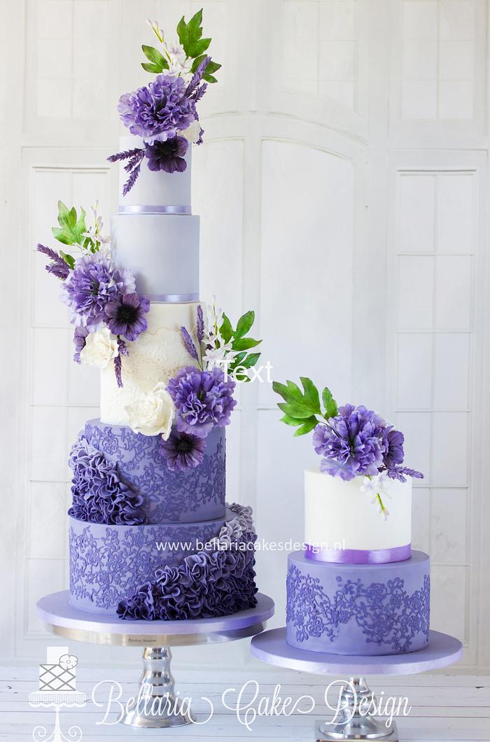Lemon Lavender Layer Cake - Sprinkle Bakes
