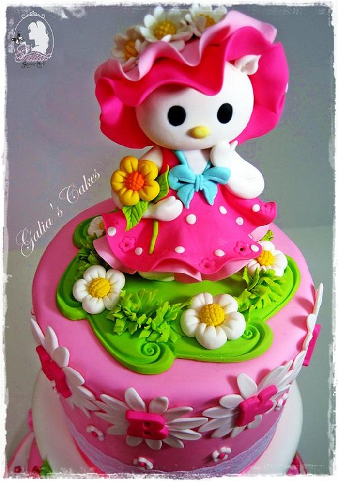 Cake with Hello Kitty