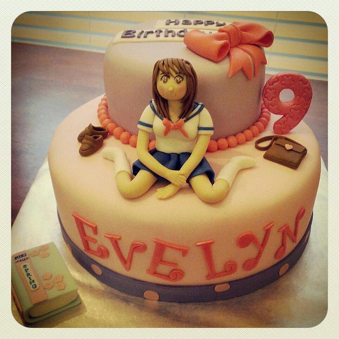 Anime Birthday cake by kamii-kun on deviantART | Anime cake, Cake, Sweet 16 birthday  cake