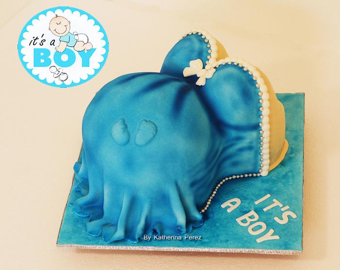 It's a boy cake