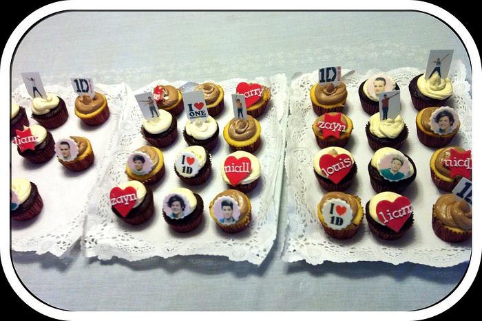 1D cupcakes