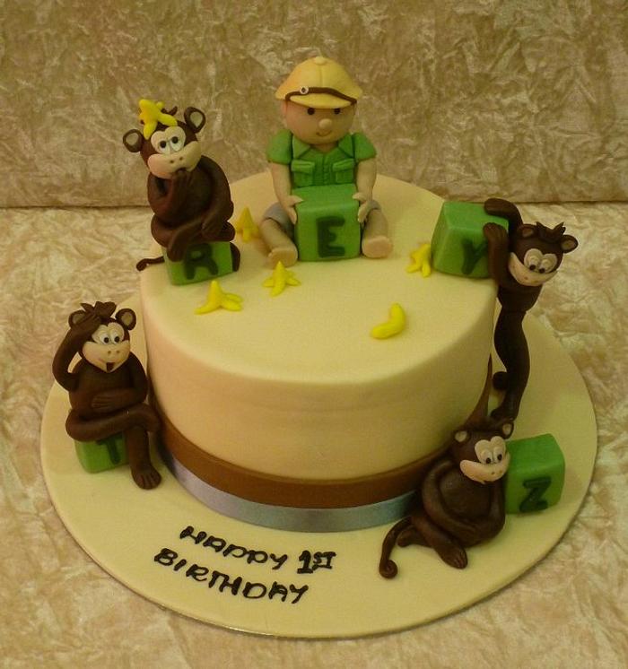 Monkeys cake