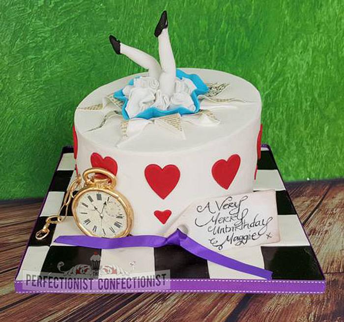 Maggie - Alice in Wonderland Birthday Cake