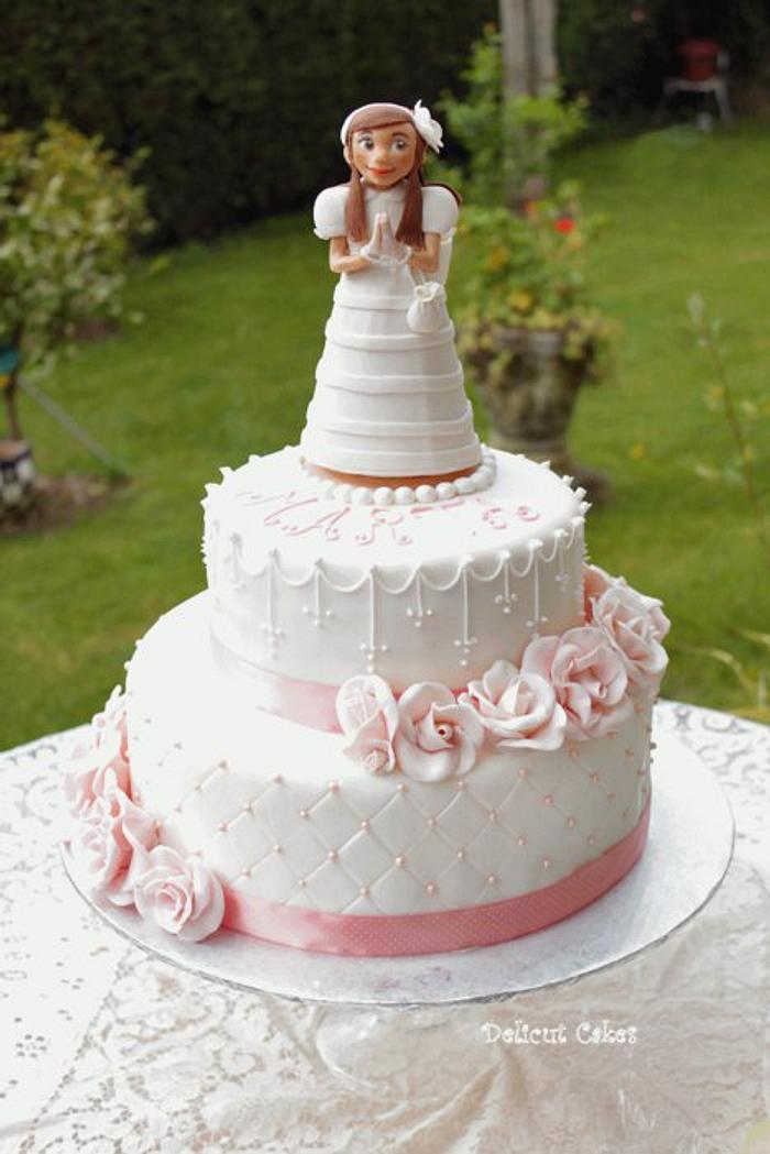 First Holy Communion cake