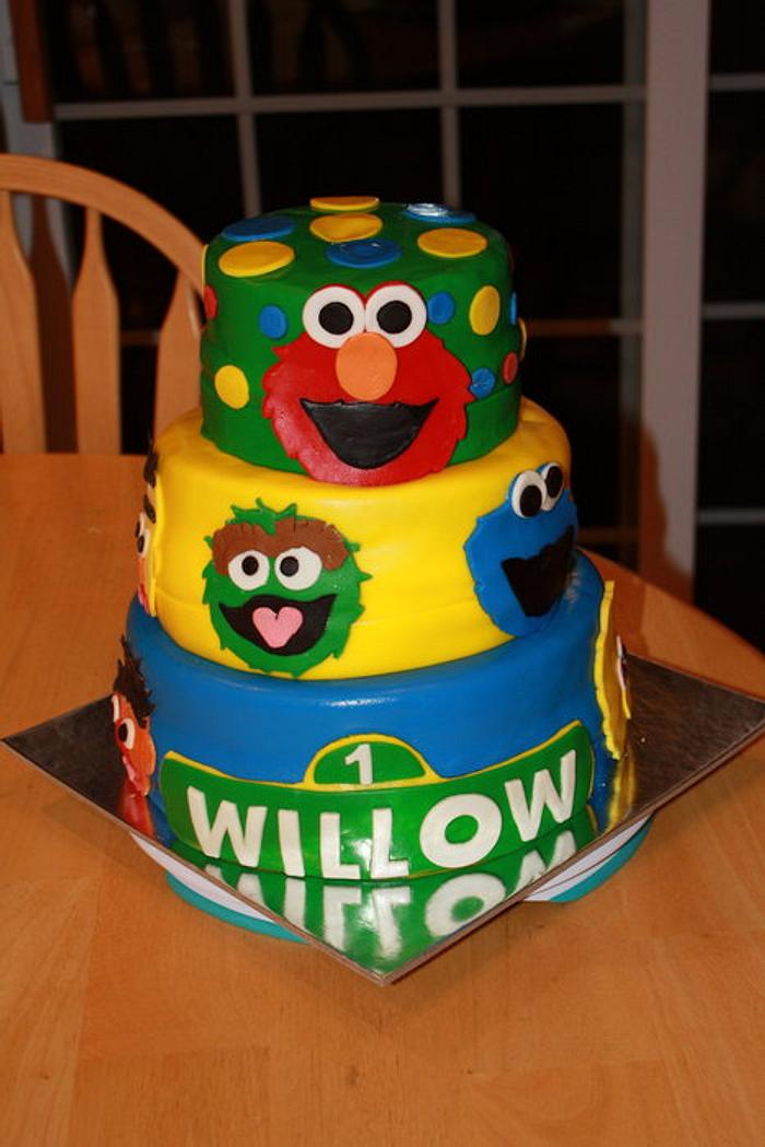 Willow's First Birthday Cake