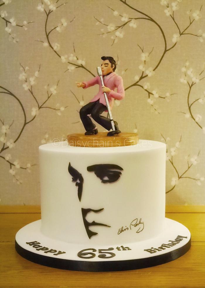 Elvis Presley cake
