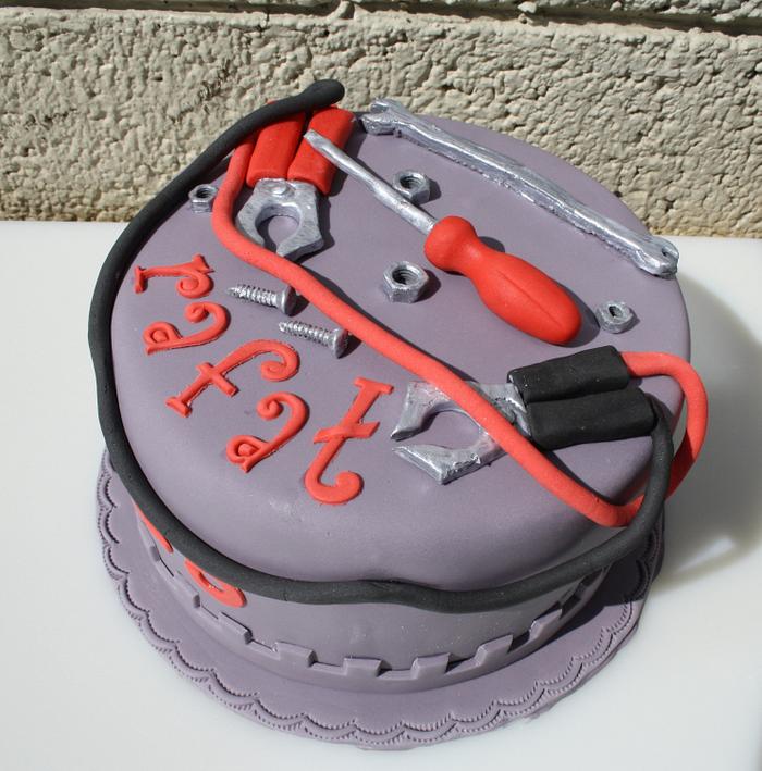 Cake for mechanic 