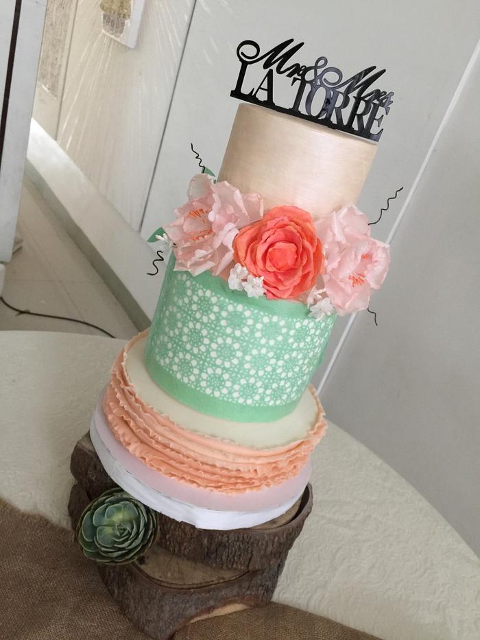 First Wedding cake