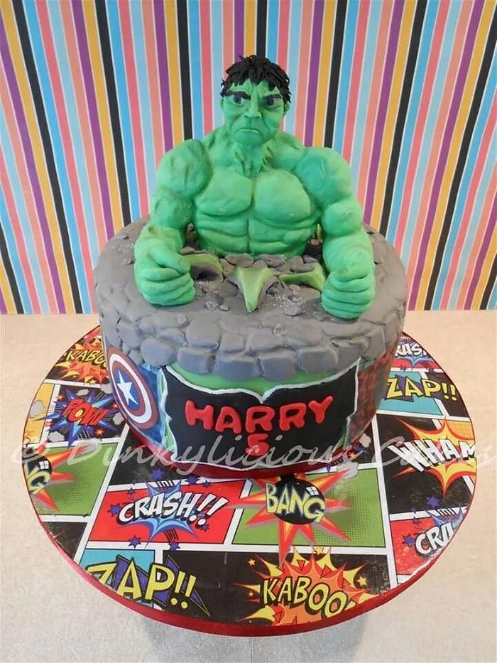 Hulk Smassssh Cake