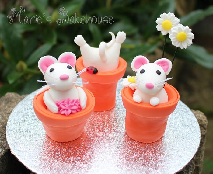 Teeny tiny mice for Fairytale Forest